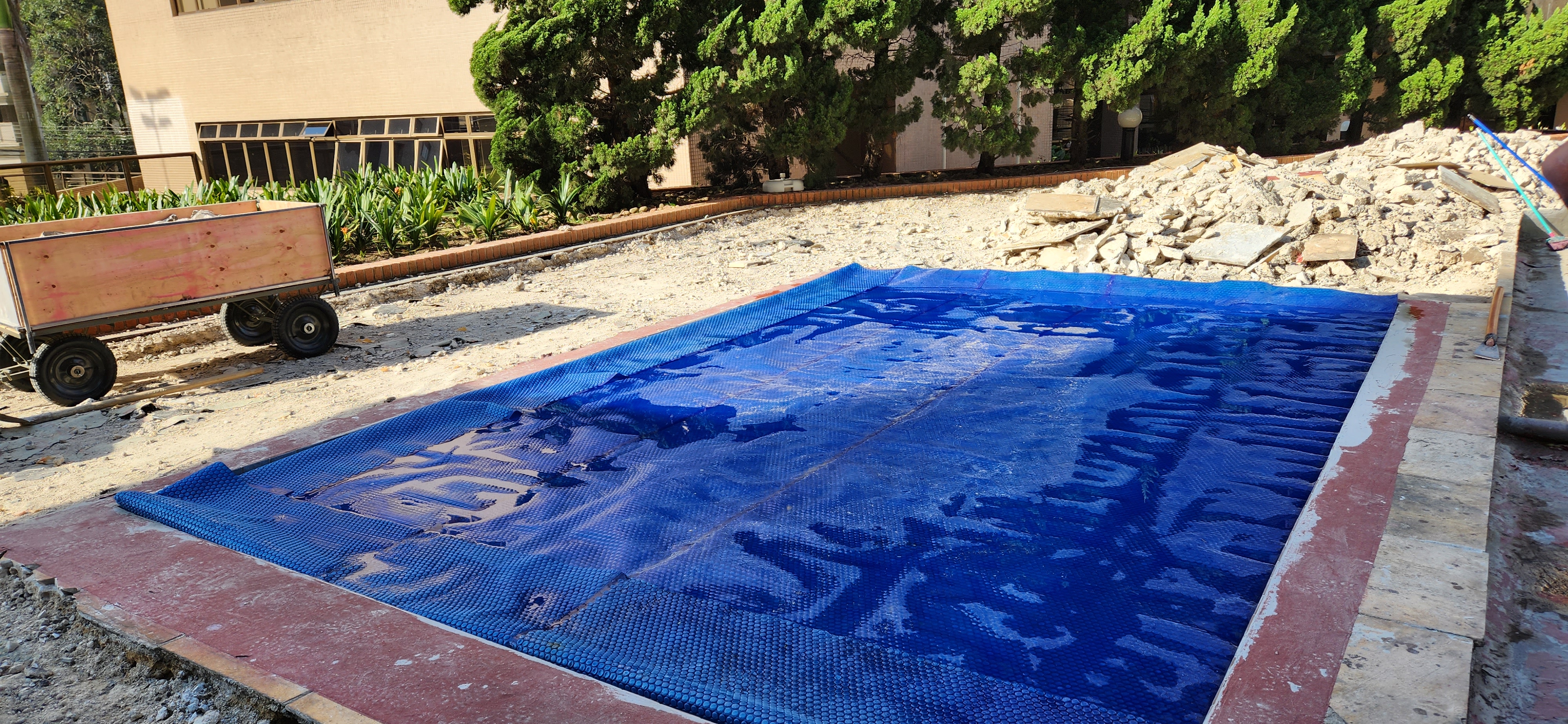 Manta PVC - execução