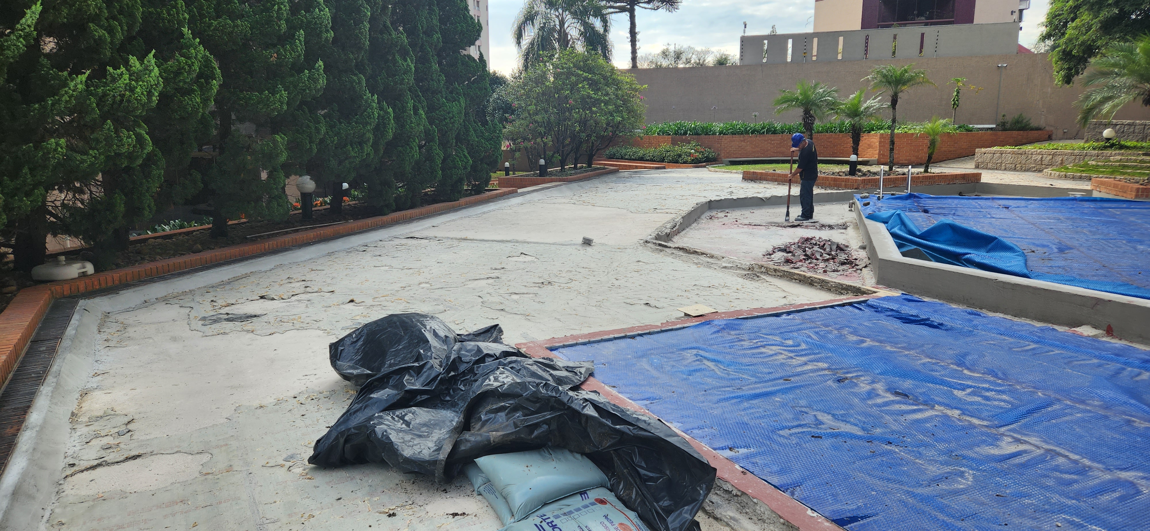 Manta PVC - execução