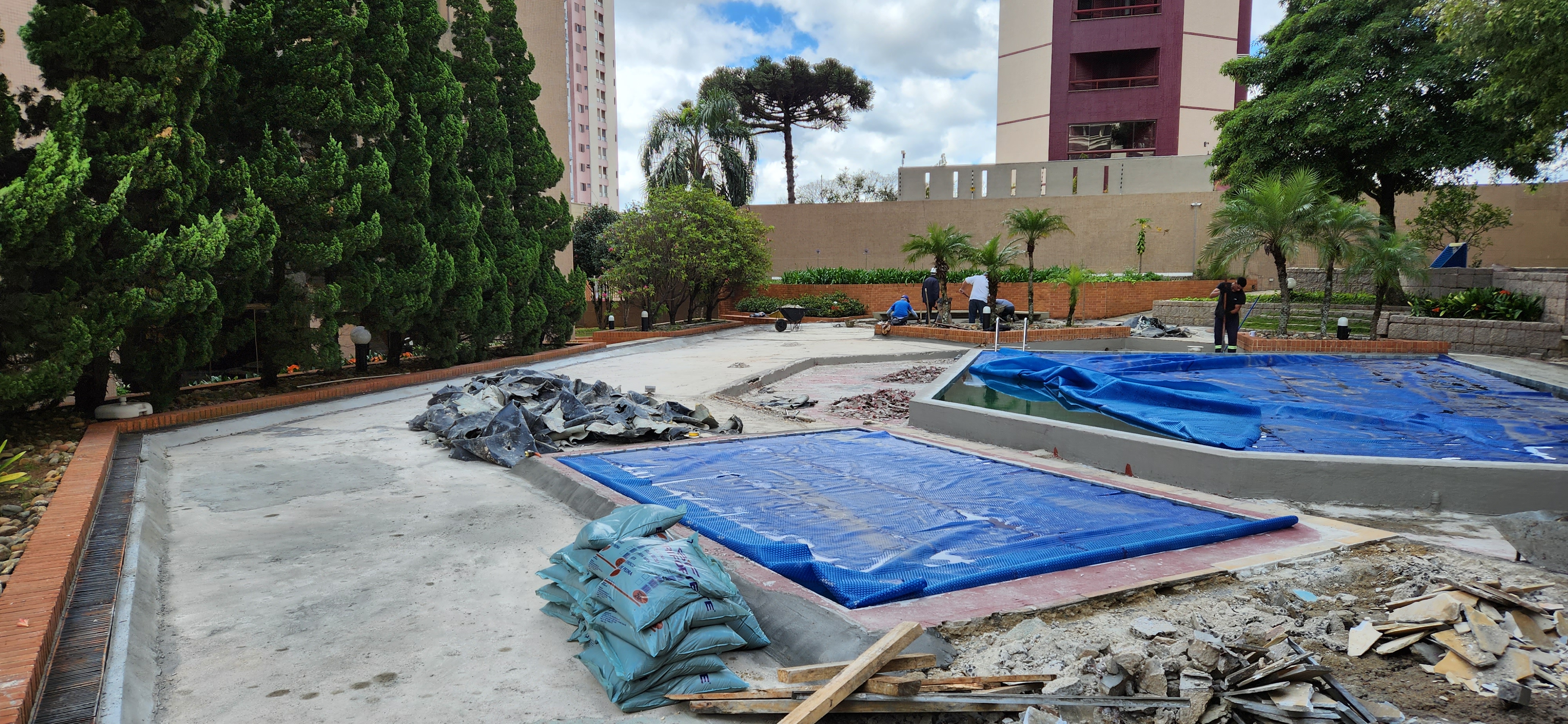 Manta PVC - execução