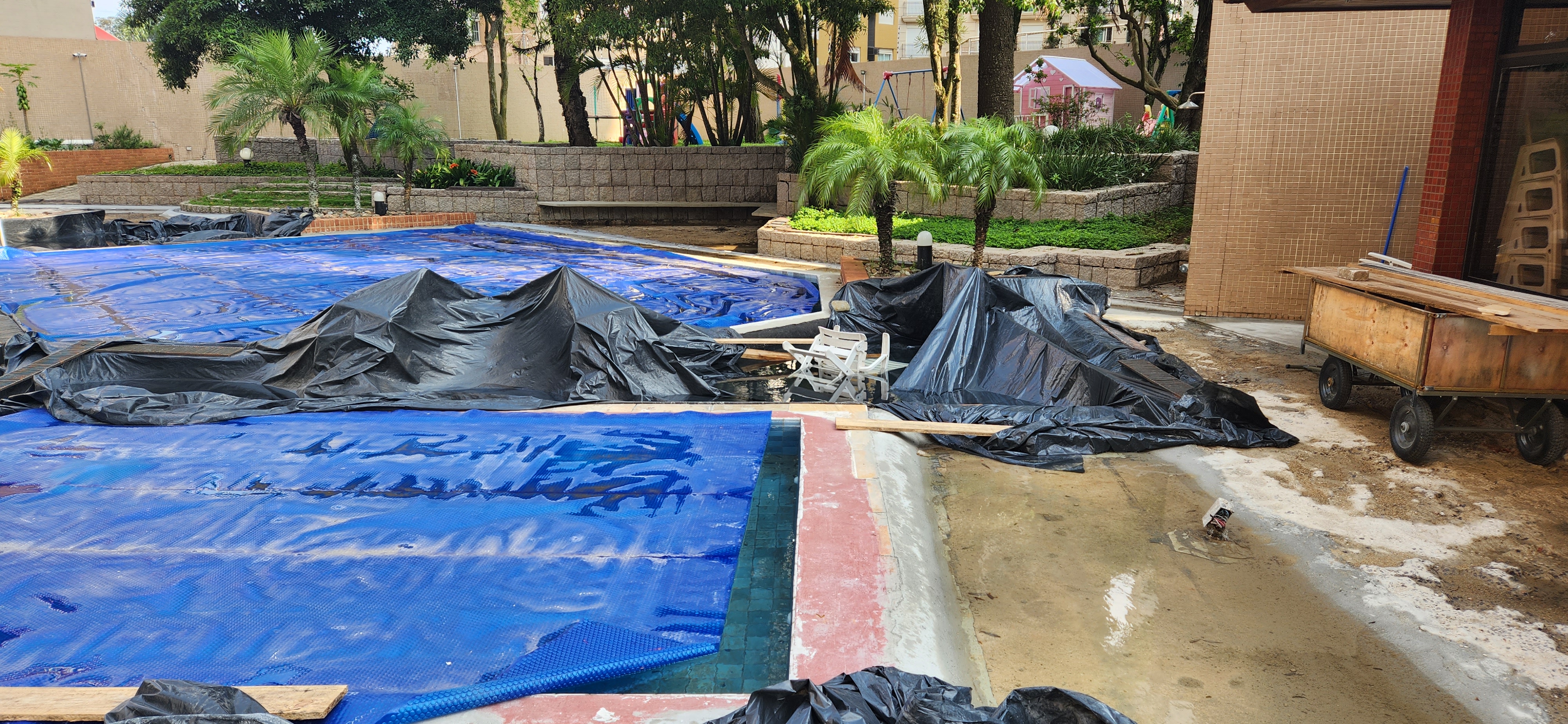 Manta PVC - execução