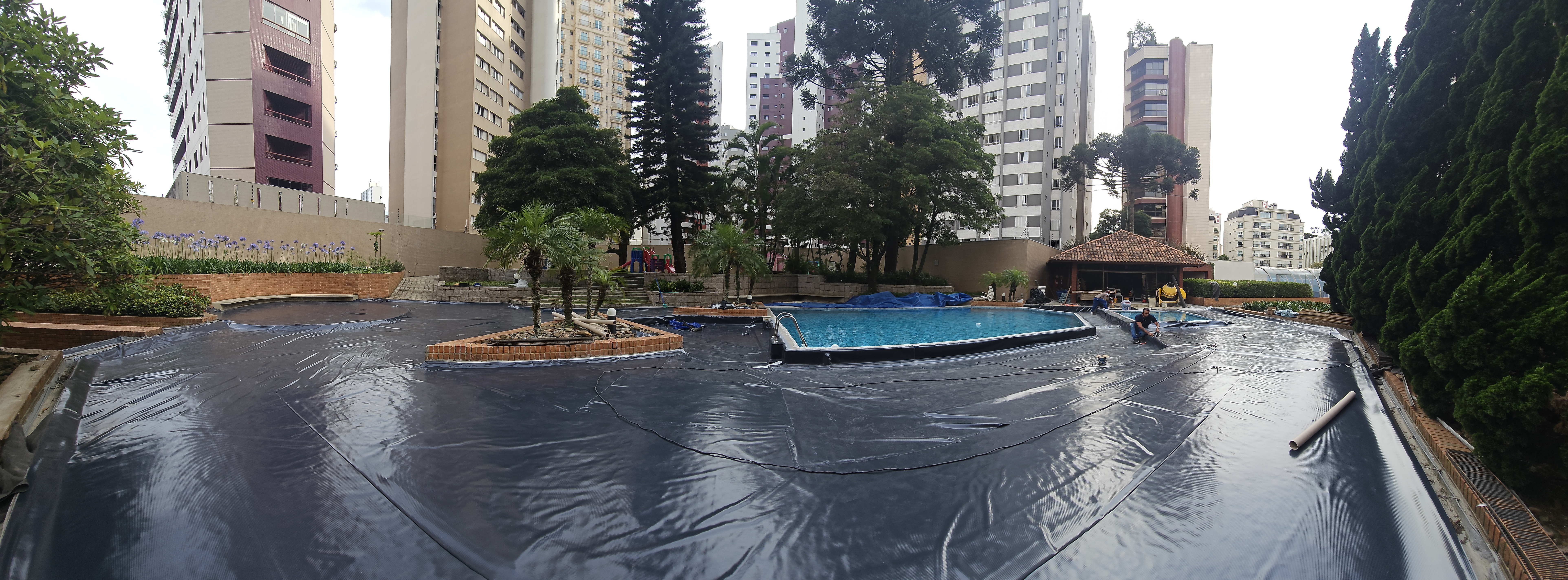 Manta PVC - execução