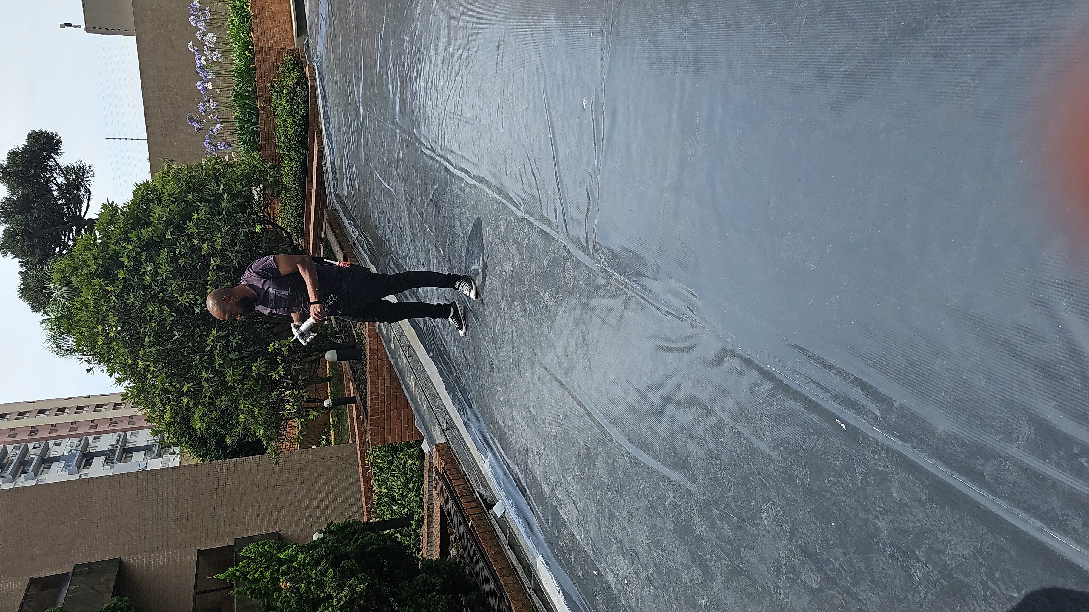 Manta PVC - execução